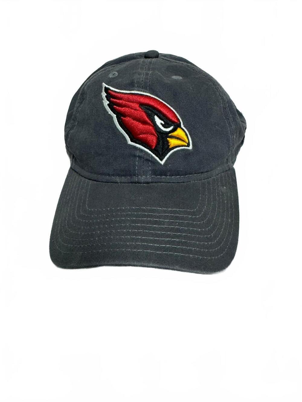 New Era Arizona Cardinals 9TWENTY Adjustable Hat Dark Gray Cotton OSFM